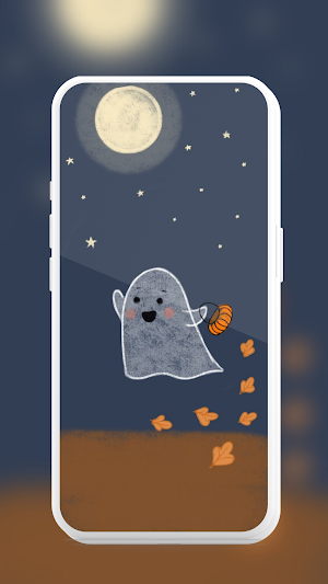 cute halloween wallpaper Screenshot 3