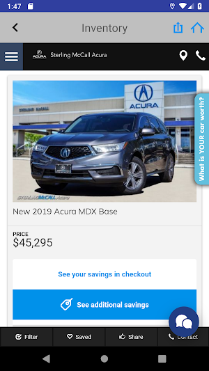 Sterling McCall Acura of Sugar Land Screenshot 3