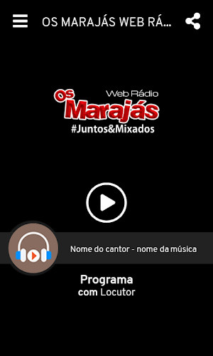 Os Marajás Web Rádio Screenshot 1