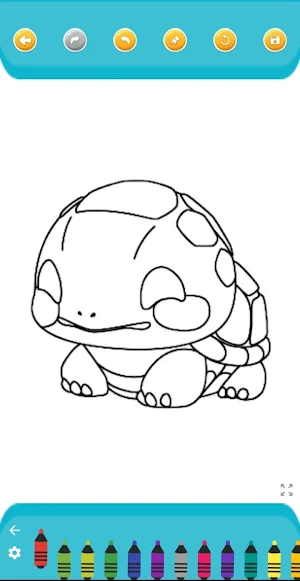 Coloring Cartoon Animals Screenshot 2