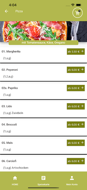 La Milano Pizzeria & Imbiss Screenshot 2