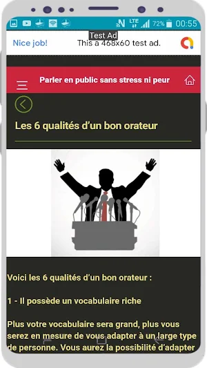 Parler en Public sans Peur ni Stress Screenshot 1