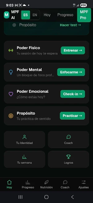 MPF AI: Your Life Coach Screenshot 1