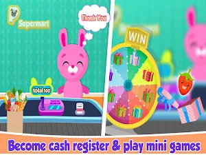 Baby Pug Supermarket: Pet Cash Register Shop Screenshot 3