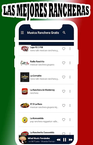 Musica Ranchera Gratis Screenshot 1