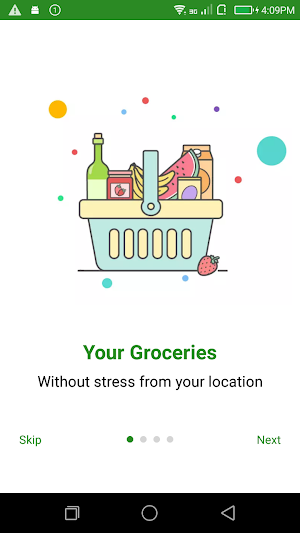 OrderNear  E - Commerce Android App Demo Screenshot 0