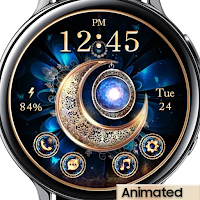 Magic Gold Moon - Watchface