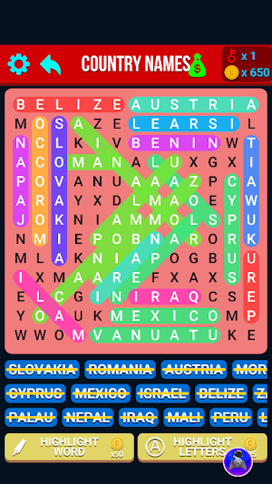 Word Hunt - Word Puzzle Game Screenshot 3