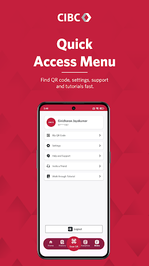 CIBC Caribbean JAM-DEX Wallet Screenshot 2
