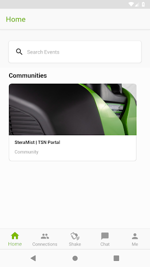 SteraMist | TSN Portal Screenshot 1