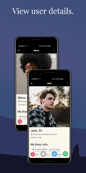 AfroMatch: African Dating App Screenshot 2