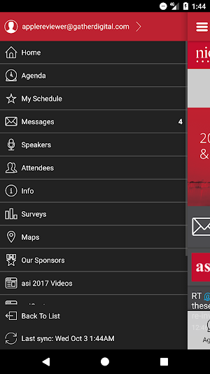asiConferences Screenshot 1