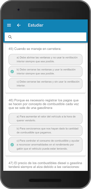 Examen Teórico Costa Rica 2025 Screenshot 3