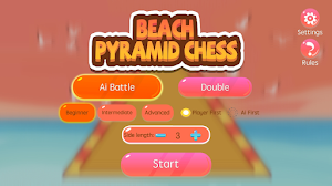 Beach Pyramid Chess Screenshot 1