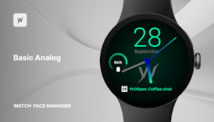 Basic Analog Watch Face Screenshot 0