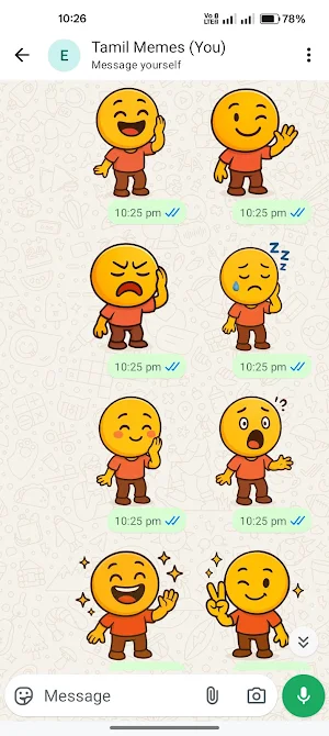 MoodMoji Stickers Screenshot 3