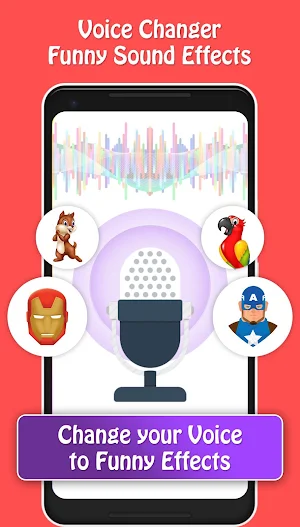 Voice Changer With Sound Effects Screenshot 0