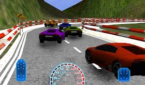 3D Racing in Hills Screenshot 2