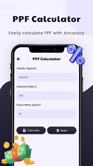PocketLoan: EMI Calculator Screenshot 2