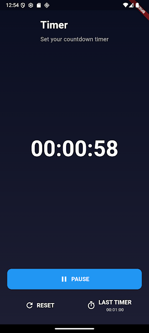 Simple Timer Apps Screenshot 1