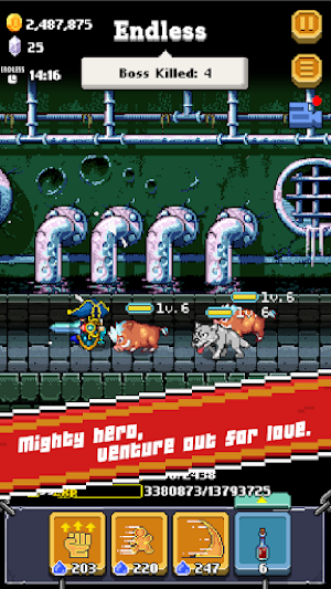 Idle Might Hero Screenshot 3