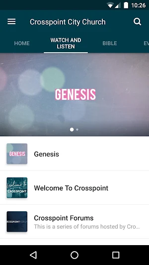 Crosspoint City Church Screenshot 1