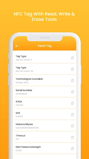 NFC Tool - NFC Reader & Writer Screenshot 2