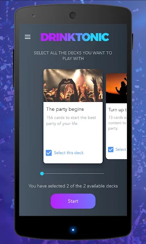 Drinktonic - Drinking Game Screenshot 0