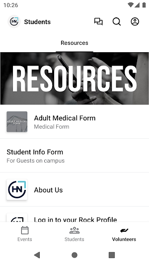 Northeast Students Screenshot 2