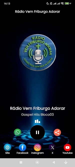 Rádio Vem Friburgo Adorar Screenshot 0