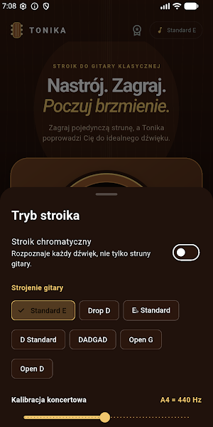 Tonika Guitar Tuner Screenshot 1