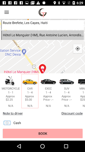 Cents Taxi Screenshot 1