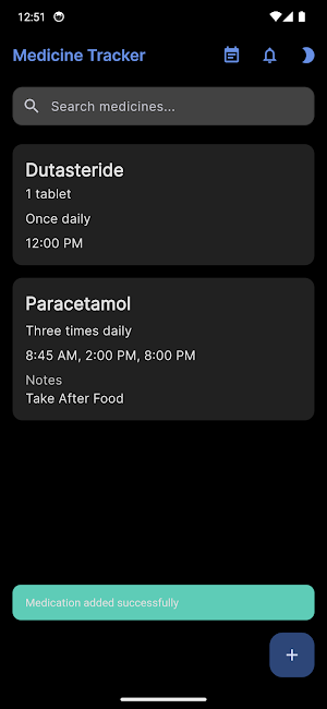 MedBud - Pill Reminder Screenshot 1