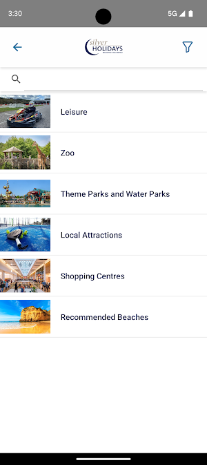 Silver Holidays Screenshot 1