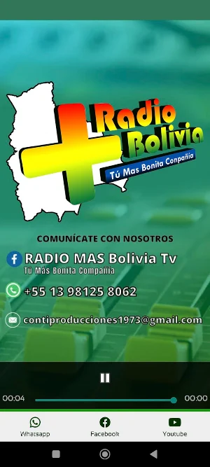 Radio Mas Bolivia Screenshot 1