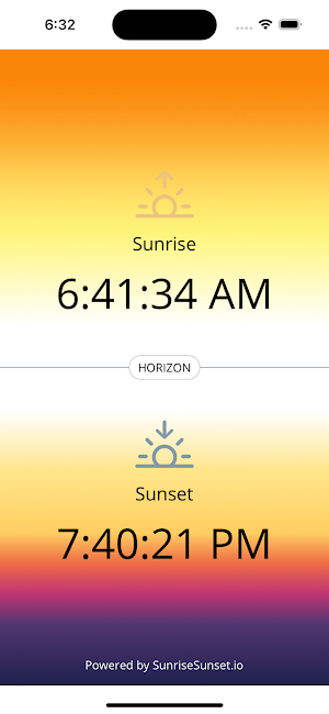 Sunrise Screenshot 0