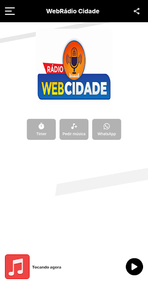 WebRádio Cidade Screenshot 0