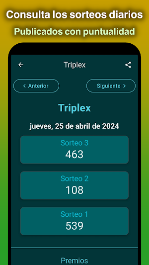 Resultados de los Cupones Screenshot 2