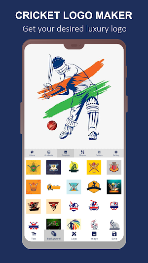 Cricket Logo Maker Screenshot 0