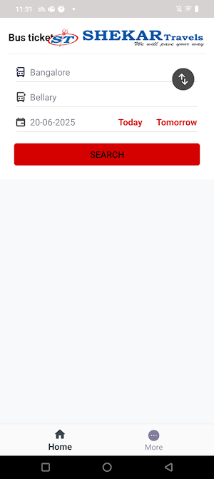 Shekar Travels Screenshot 0