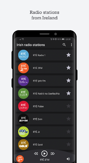 Irish radio stations Screenshot 0