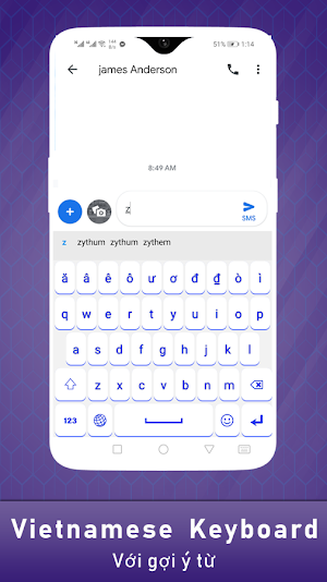 Vietnamese English Keyboard Screenshot 1