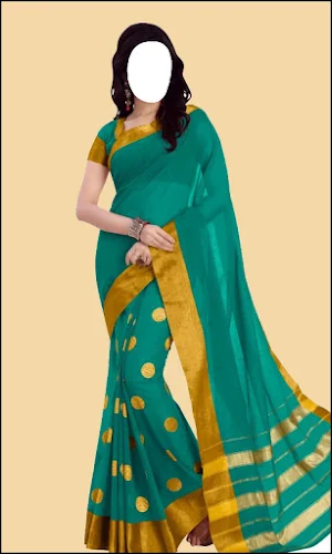 Women Cotton Sarees Photo Suit Screenshot 0