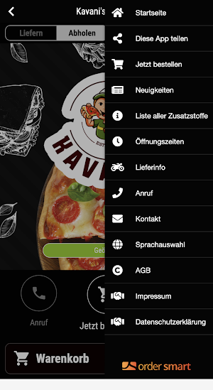 Kavani's Pizzeria Screenshot 2