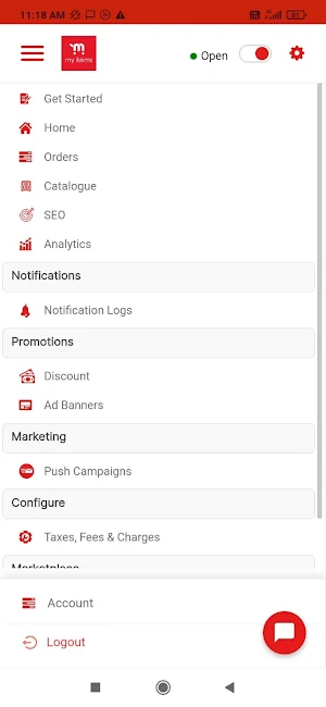 MyItems Merchant Screenshot 2
