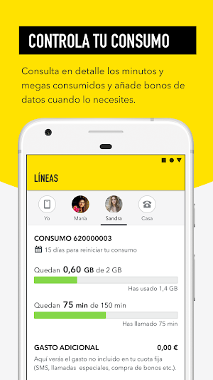 MÁSMÓVIL Screenshot 1