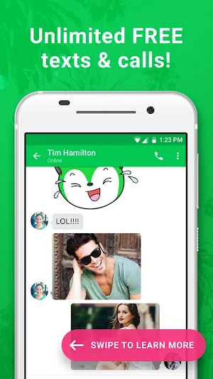 Nextplus Free SMS Text + Calls Screenshot 0