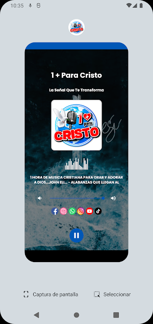 1 + Para Cristo Screenshot 2