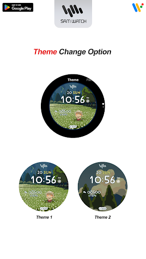 SamWatch T Moong Dandelion Screenshot 3
