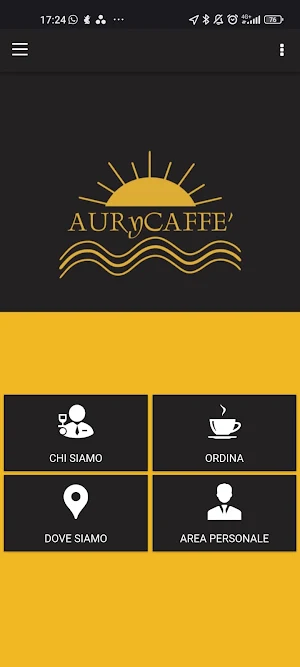 Aury Caffè Screenshot 0